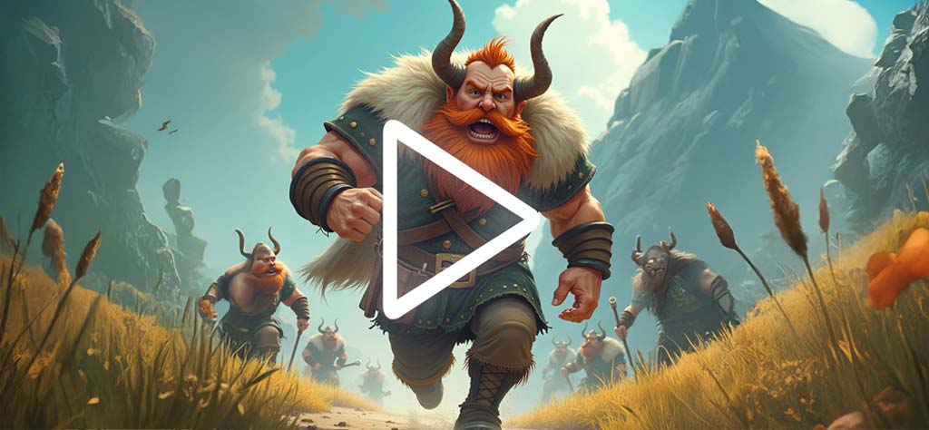 AI video generation showcase